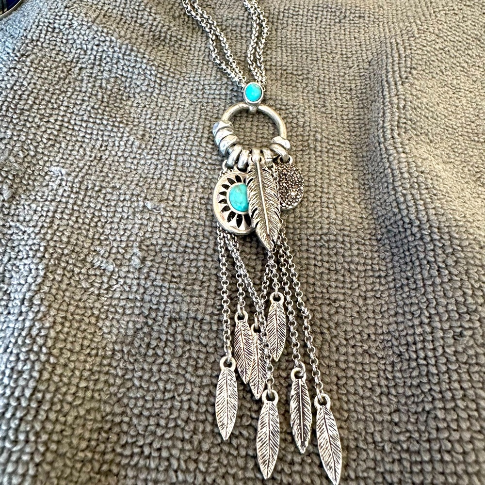 Lucky Brand silver necklace